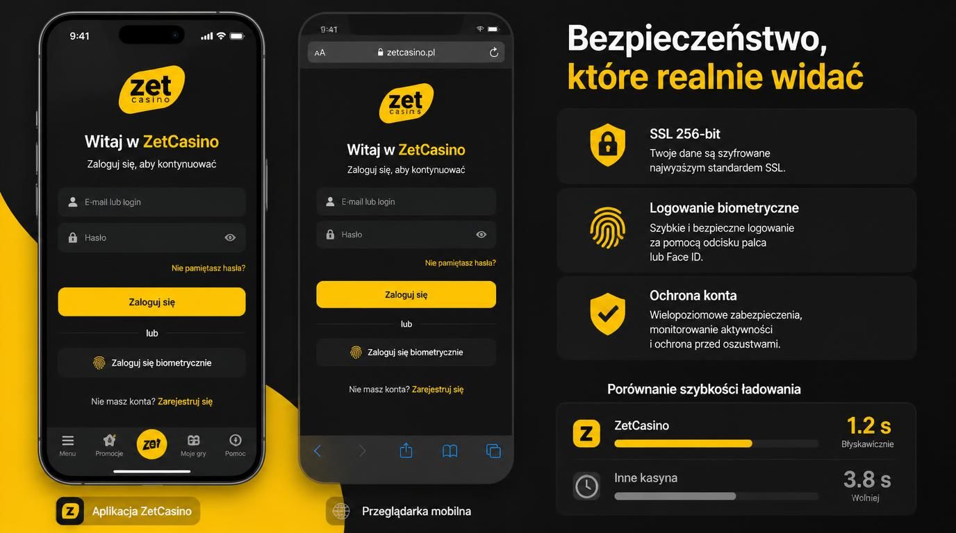 Interfejs aplikacji:a wizualizacja bezpieczeństwa i porównanie z przeglądarką mobilną